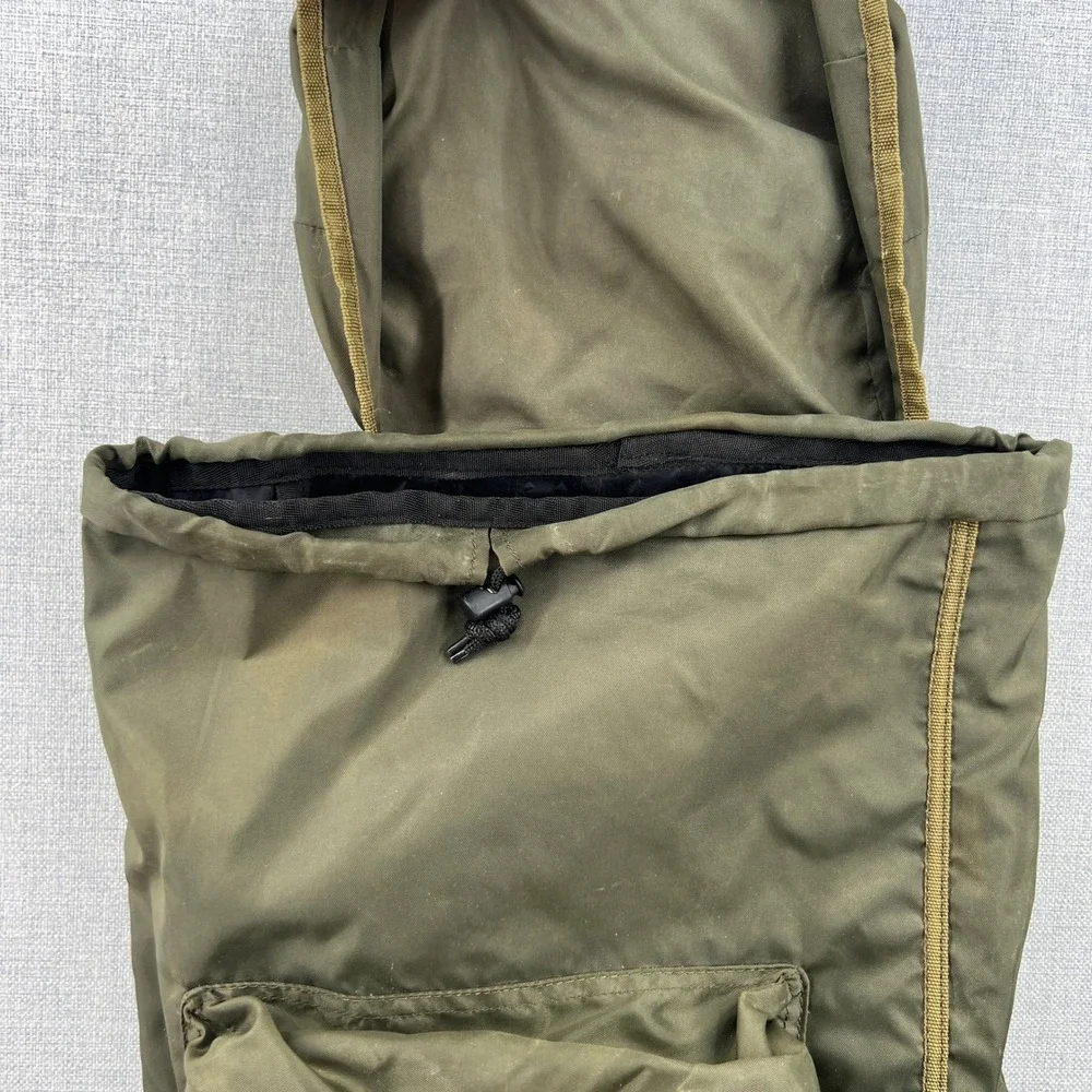 Vintage Boy Scouts of America Survival Bag Backpack Olive Green Utility Camping